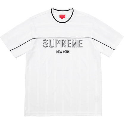 Supreme Dazzle Warm Up Top White