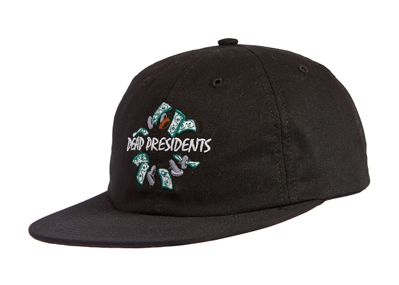 Supreme Dead Presidents 6-Panel Hat Black