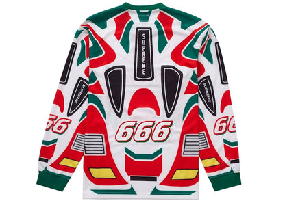 Supreme Decals Moto Jersey White