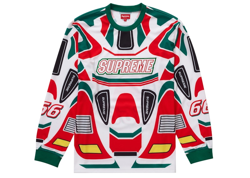 Supreme Decals Moto Jersey White