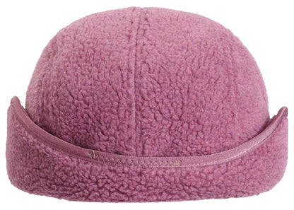 Supreme Deep Pile Earflap Camp Cap Dusty Pink