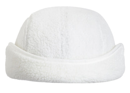Supreme Deep Pile Earflap Camp Cap White