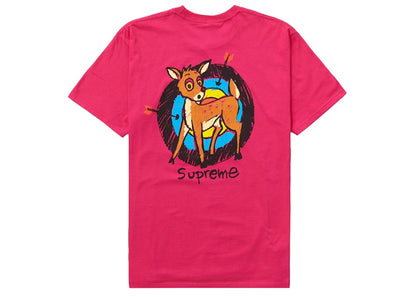 Supreme Deer Tee Pink