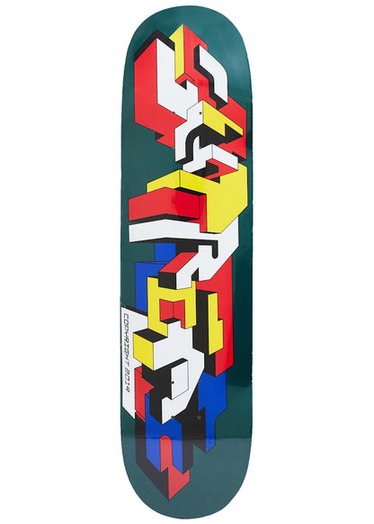 Supreme Delta Logo Skateboard Deck Dark Green