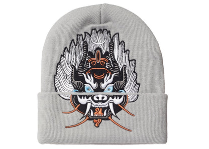 Supreme Demon Beanie Grey