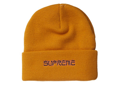 Supreme Demon Beanie Mustard