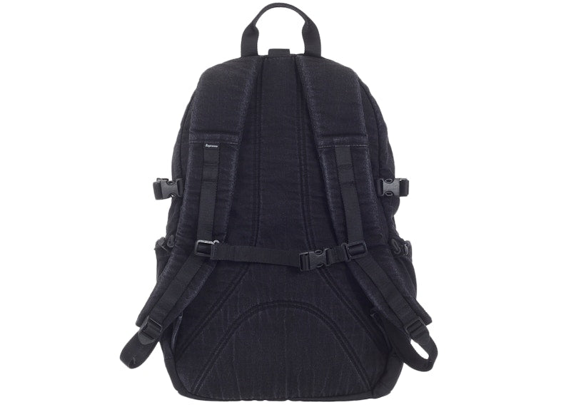 Supreme Denim Backpack Black