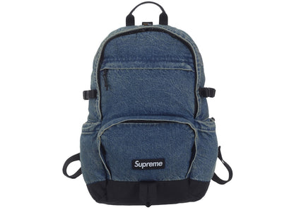 Supreme Denim Backpack Washed Indigo