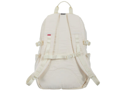 Supreme Denim Backpack White