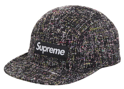 Supreme Denim Boucle Camp Cap Black
