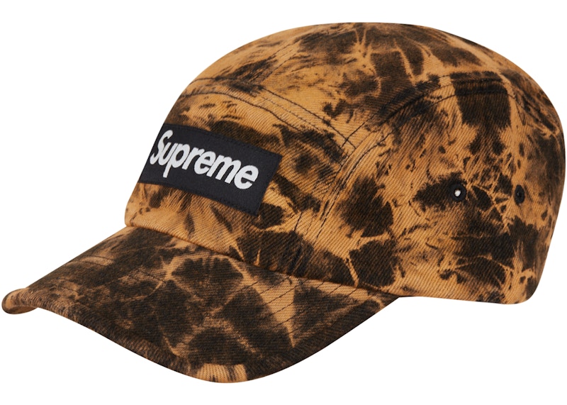Supreme Denim Camp Cap Dyed Rust