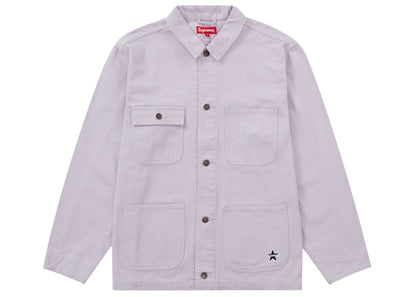 Supreme Denim Chore Coat Coat (SS22) Lavender