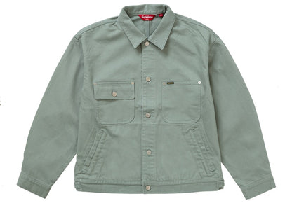 Supreme Denim Chore Trucker Jacket Mint