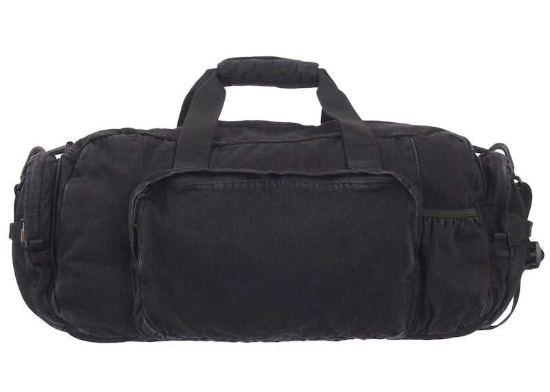 Supreme Denim Duffle Bag Black