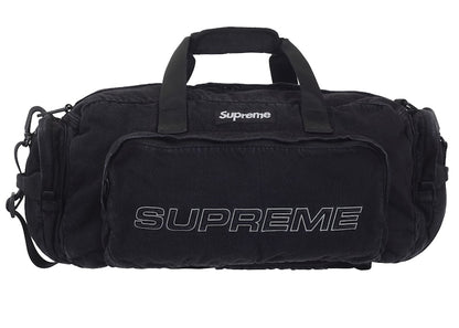 Supreme Denim Duffle Bag Black