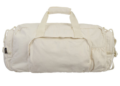Supreme Denim Duffle Bag White