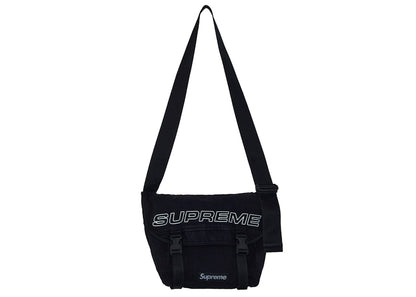 Supreme Denim Messenger Bag Black