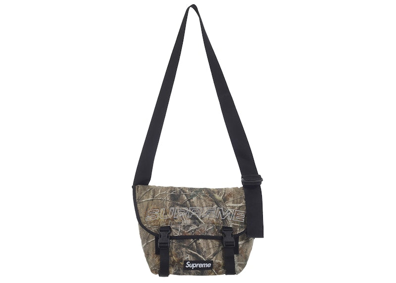 Supreme Denim Messenger Bag Realtree AP Camo