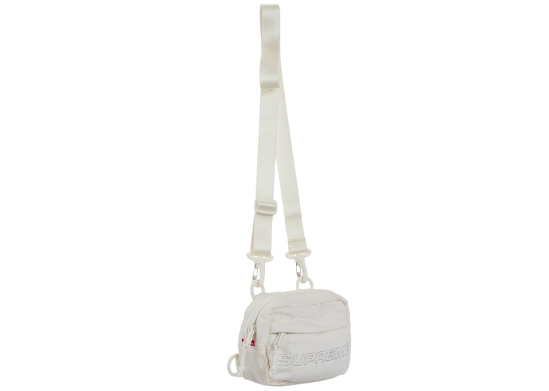 Supreme Denim Mini Shoulder Bag White