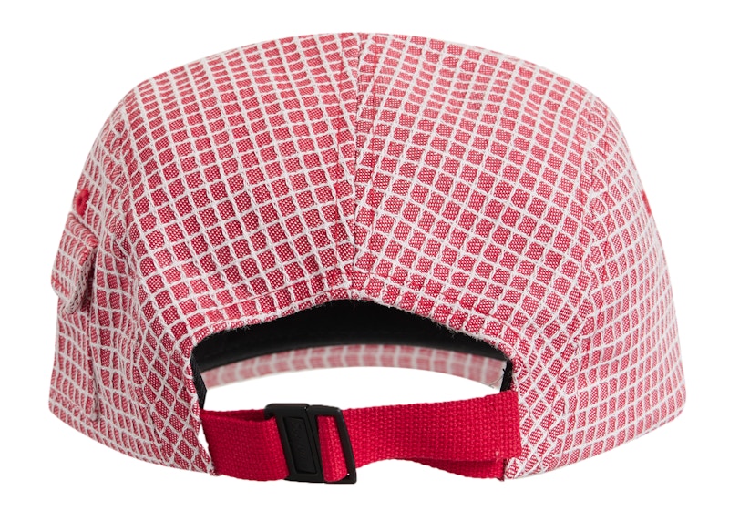 Supreme Denim Ripstop Camp Cap Red