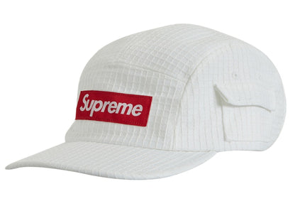 Supreme Denim Ripstop Camp Cap White