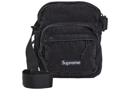 Supreme Denim Shoulder Bag Black