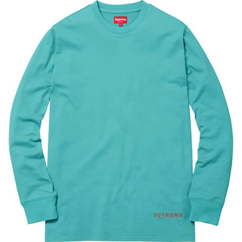 Supreme Department LS Tee Teal