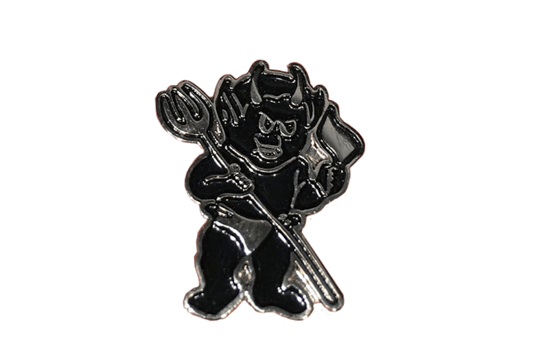 Supreme Devil Pin (Levi's SS18) Silver