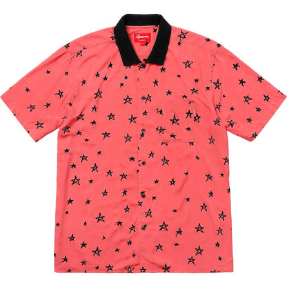 Supreme Devil Rayon Shirt Coral