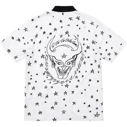 Supreme Devil Rayon Shirt White