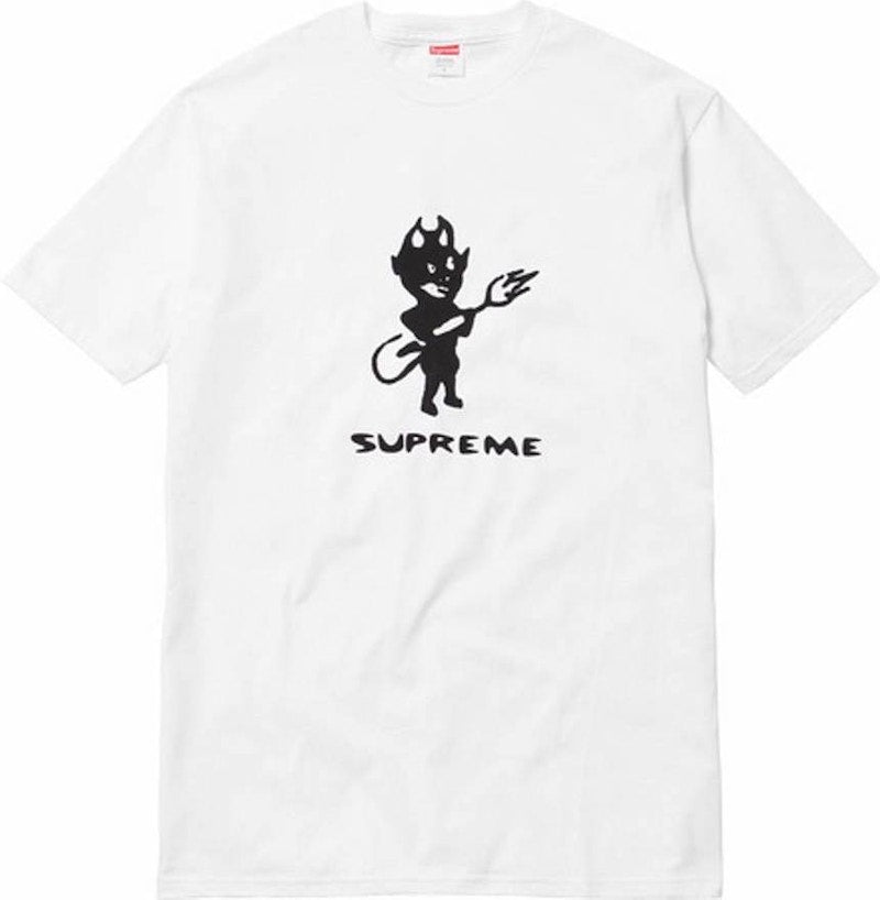 Supreme Devil Tee White