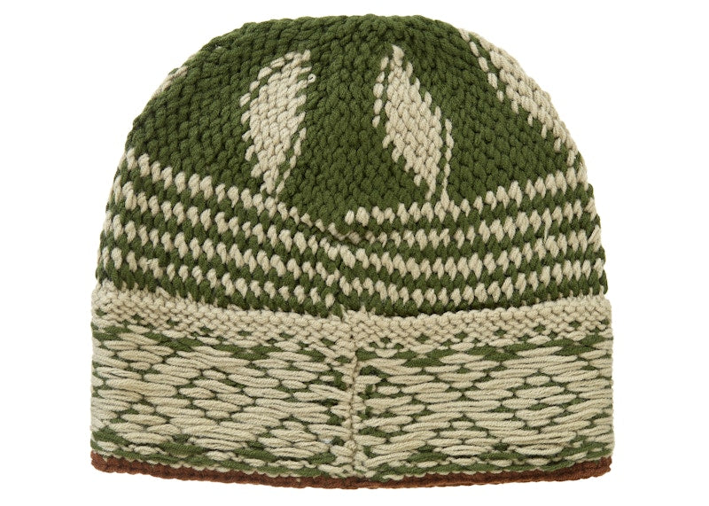 Supreme Diamond Beanie Green
