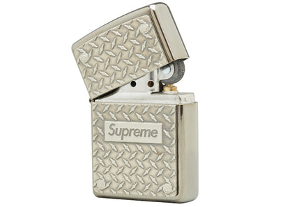 Supreme Diamond Plate Zippo Metal