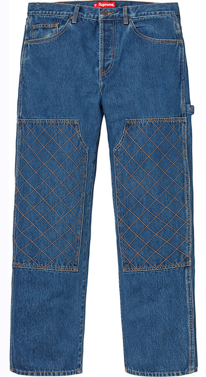 Supreme Diamond Stitch Carpenter Jean Denim