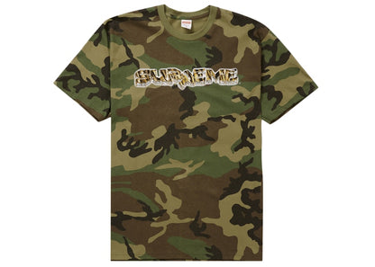 Supreme Diamond Tee Woodland Camo