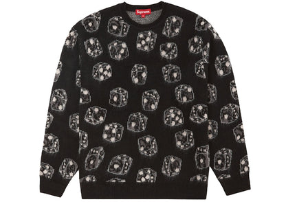 Supreme Dice Sweater Black