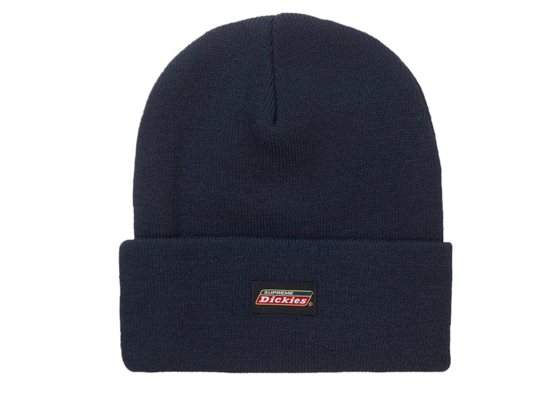 Supreme Dickies Beanie (FW23) Navy