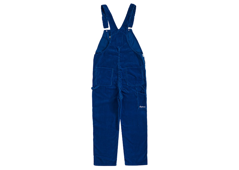 Supreme Dickies Corduroy Overalls Royal