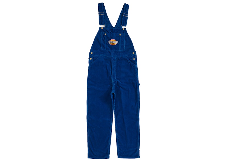 Supreme Dickies Corduroy Overalls Royal