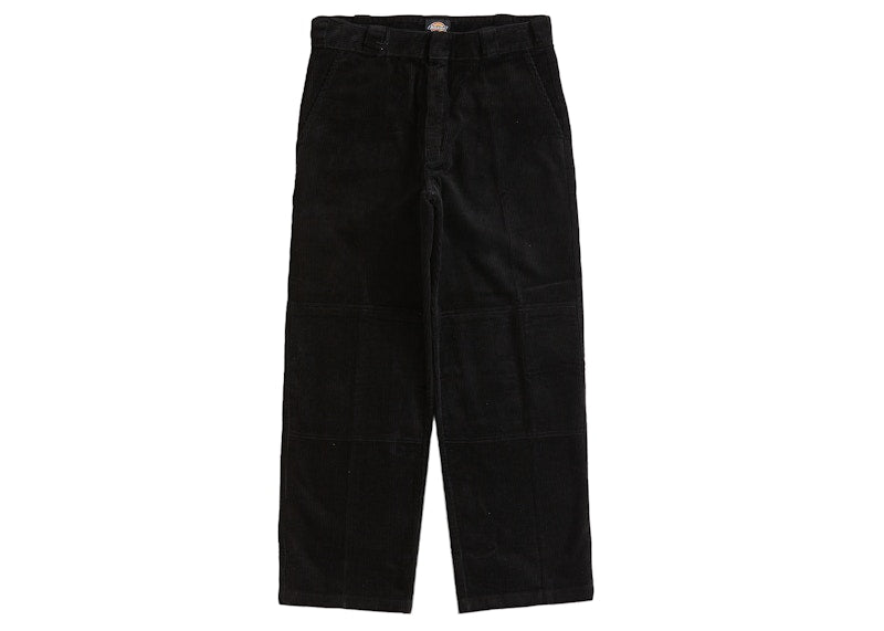 Supreme Dickies Double Knee Corduroy Work Pant Black