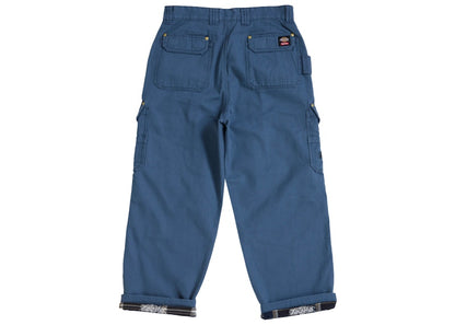 Supreme Dickies Flannel Lined Cargo Pant Blue