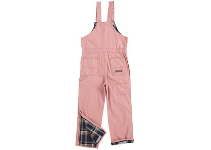 Supreme Dickies Flannel Lined Overall Pink