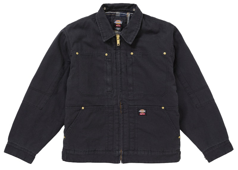 Supreme Dickies Hooded Work Jacket Black