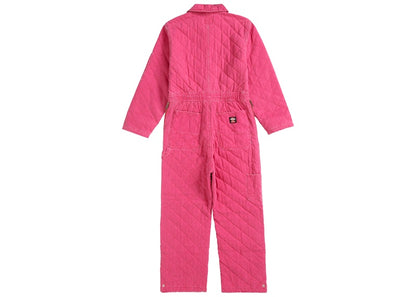 Supreme Dickies Quilted Denim Coverall Pink