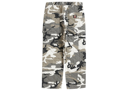 Supreme Dickies Quilted Double Knee Painter Pant Grey Camo