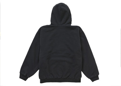 Supreme Dickies Quilted Lined Zip Up Hooded Sweatshirt Black