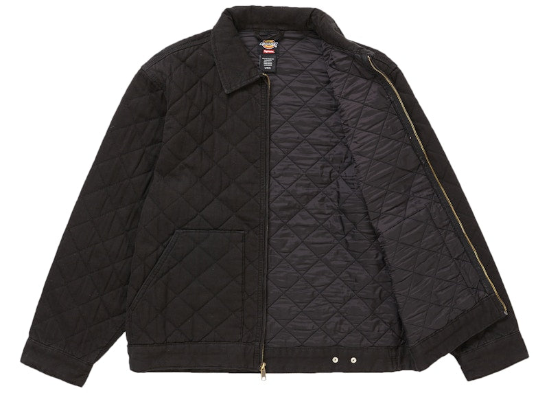 Supreme Dickies Quilted Work Jacket Black