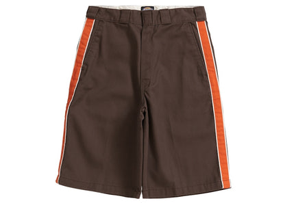 Supreme Dickies Stripe 13” Loose Fit Work Short Brown