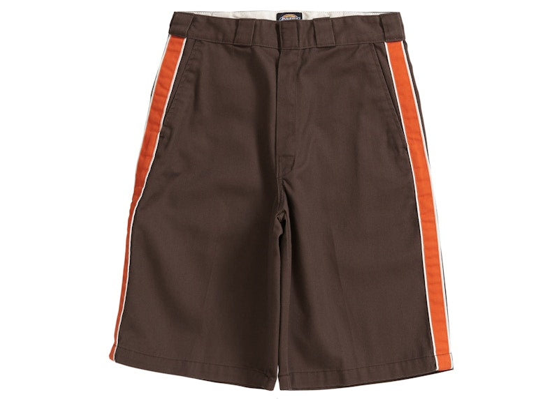 Supreme Dickies Stripe 13” Loose Fit Work Short Brown
