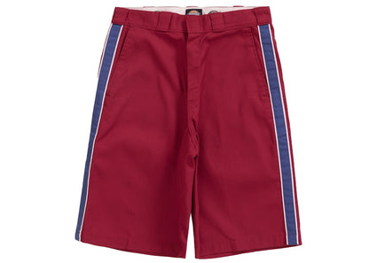 Supreme Dickies Stripe 13” Loose Fit Work Short Maroon